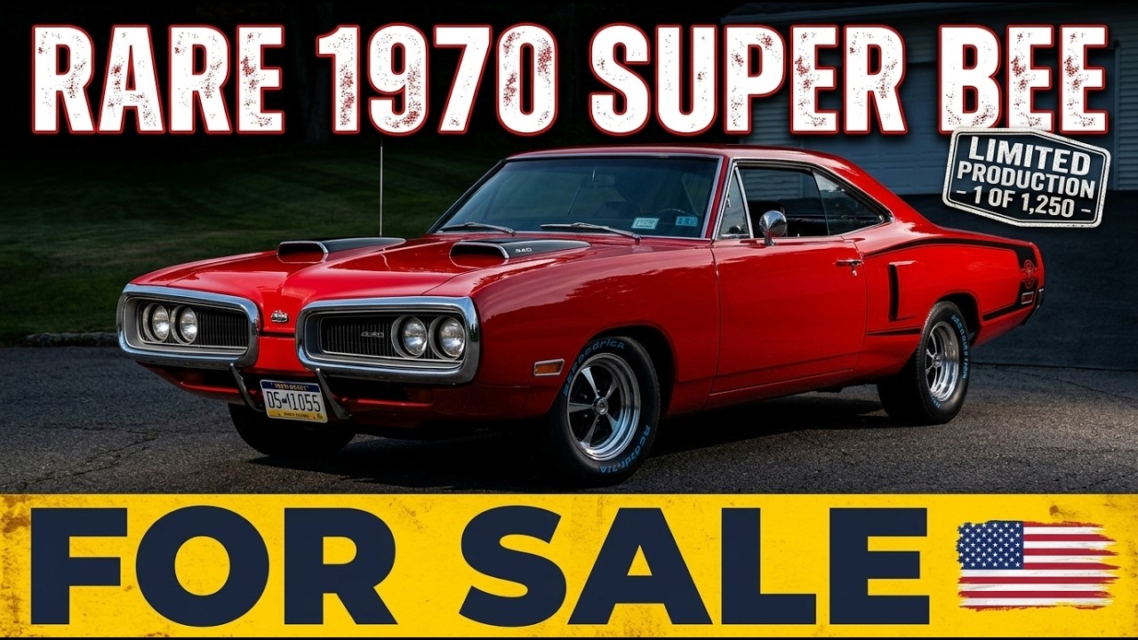 This 1970 Super Bee For Sale – Fresh 440 Rebuild, Original Tag & Low Asking