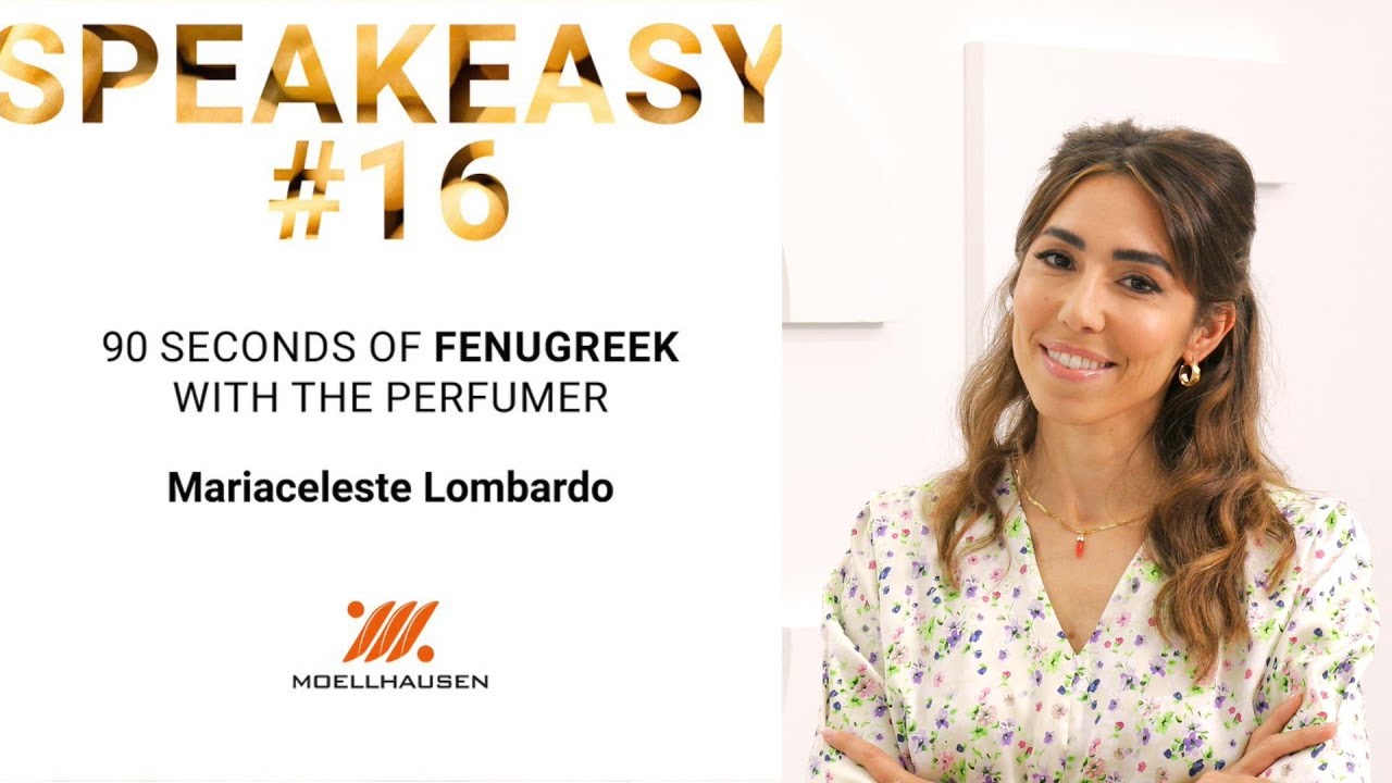 #16 Speakeasy: 90 seconds of FENU GREEK with the perfumer Mariaceleste Lombardo.