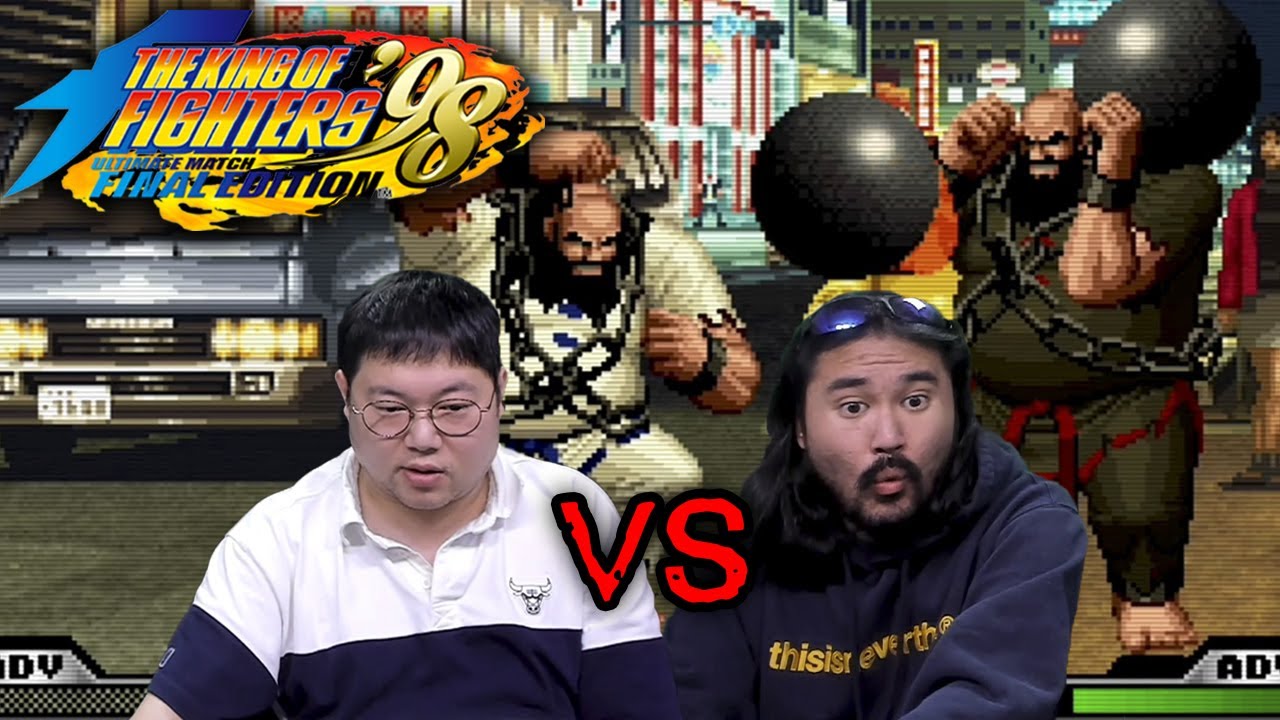 감스트 vs 박재박 '추억의 오락실 게임' 킹오브 파이터즈 98 대결!! [23.4.25 킹오브98]