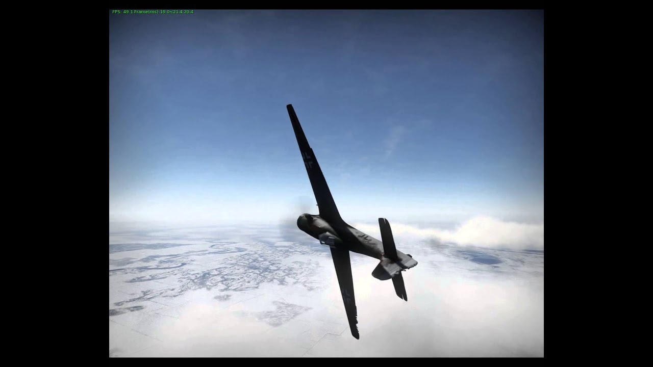 Ta.152H-1 сбивает свистка