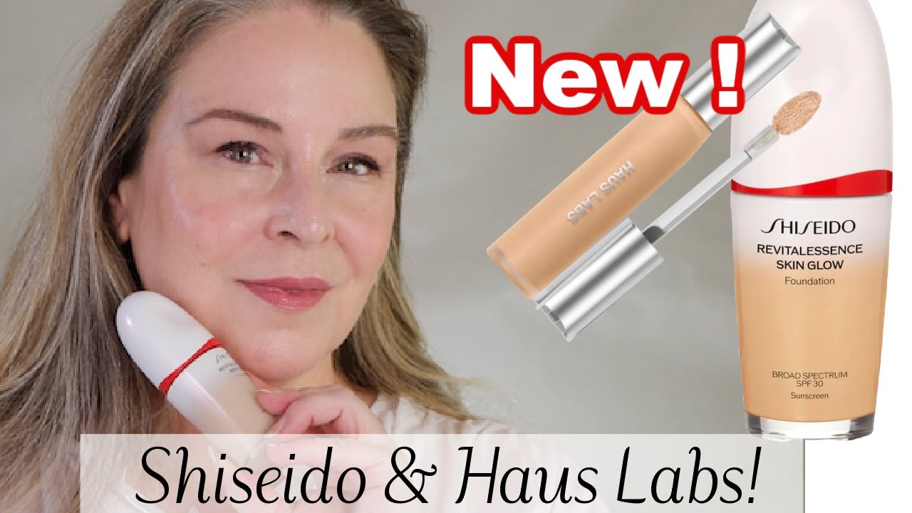 Shiseido RevitalEssence Skin Glow Foundation and Haus Labs Triclone Concealer - 2 Day Wear Test!