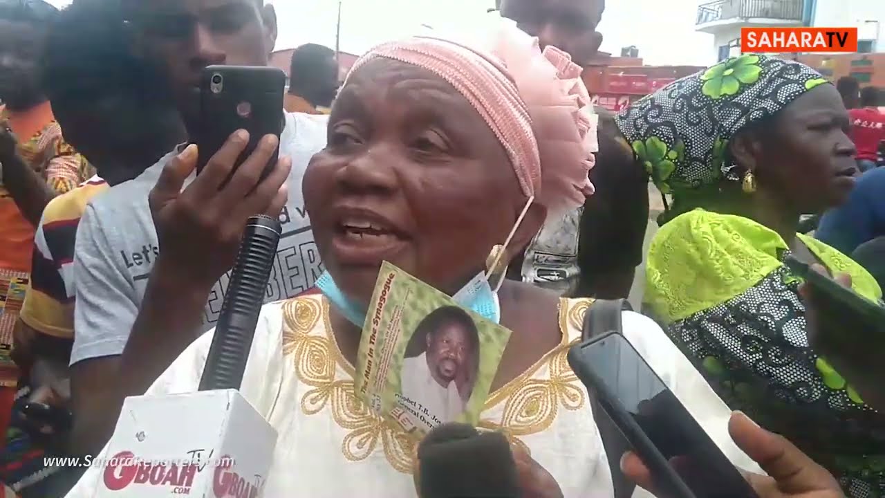 Tears, Disbelief As Nigerians Mourn TB Joshua