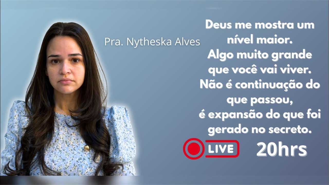 Deus mostrou você chorando, angustiada, se sentindo sozinha…