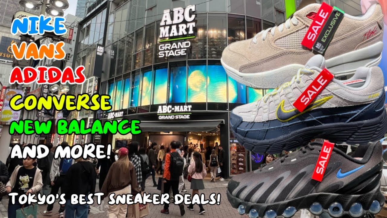 INSIDE ABC-MART GRAND STAGE Shibuya: Tokyo's BEST Sneaker Deals! [Price Tour 2025]