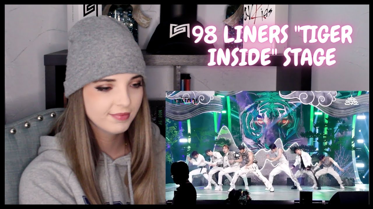 Tiger Inside Stage + Lee Know Fancam From Gayo Dejeon Reaction ll Proud 98 Liner And SuperM Stan