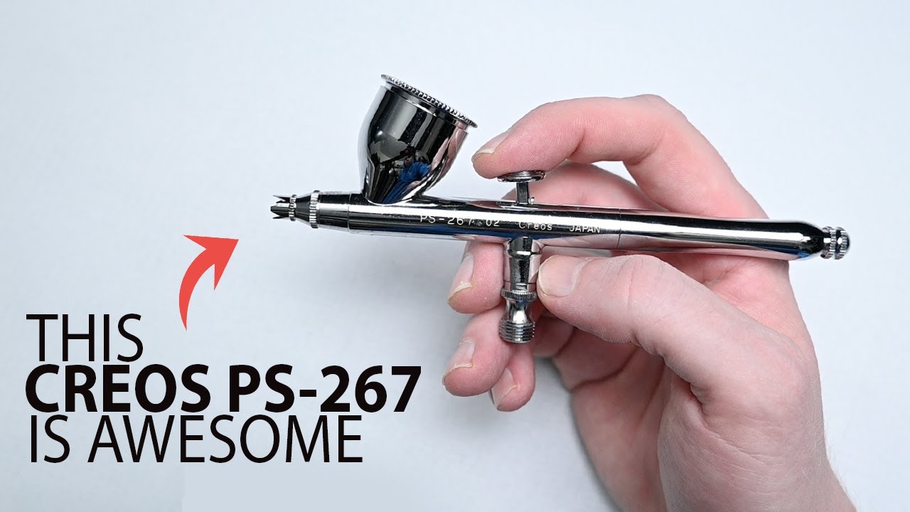 Этот аэрограф не получил достаточно внимания: обзор Mr. Hobby Creos PS-267