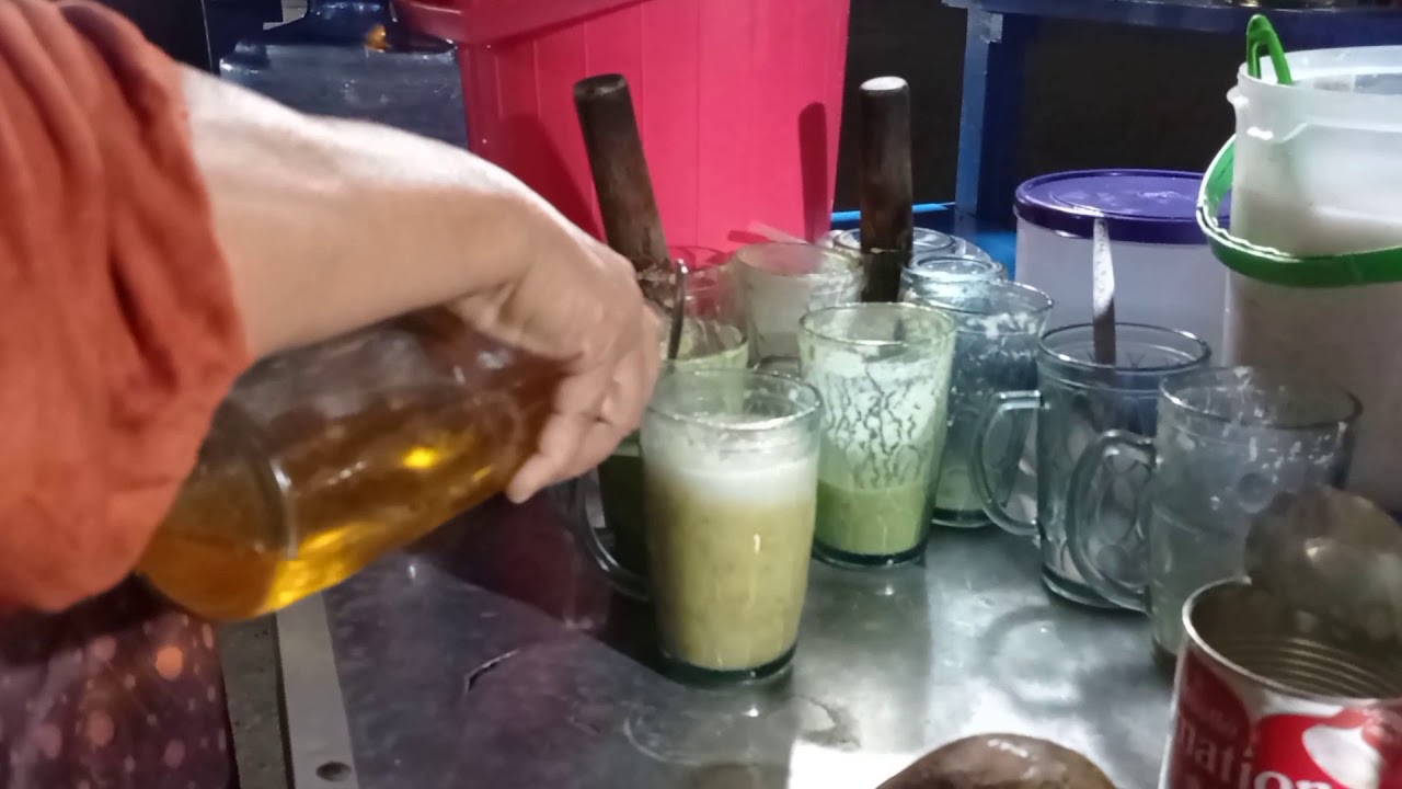 kuliner malam khas kota Sigli, Aceh.. pisang thok yang fenomenal