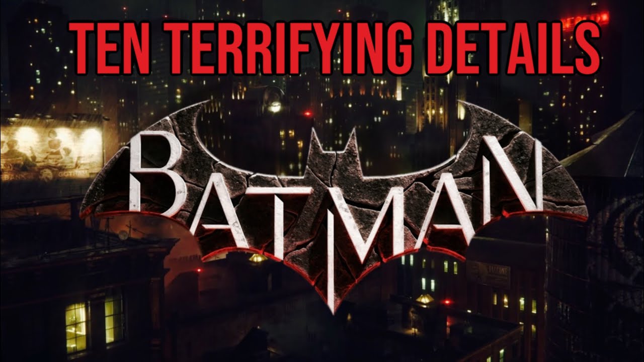 Ten TERRIFYING Details In BATMAN ARKHAM SHADOW..