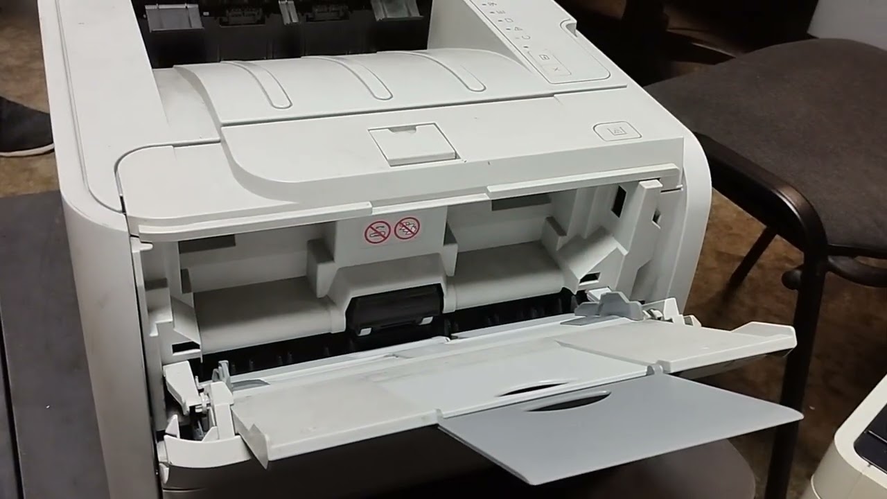 Hp laserjet 2035 как и куда класть бумагу?
