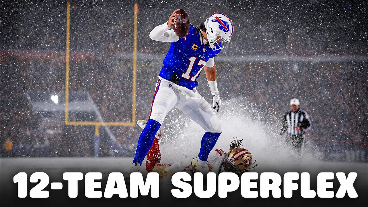 2026 12-Team Superflex Mock Draft: 1.01 vs 1.12 Strategy