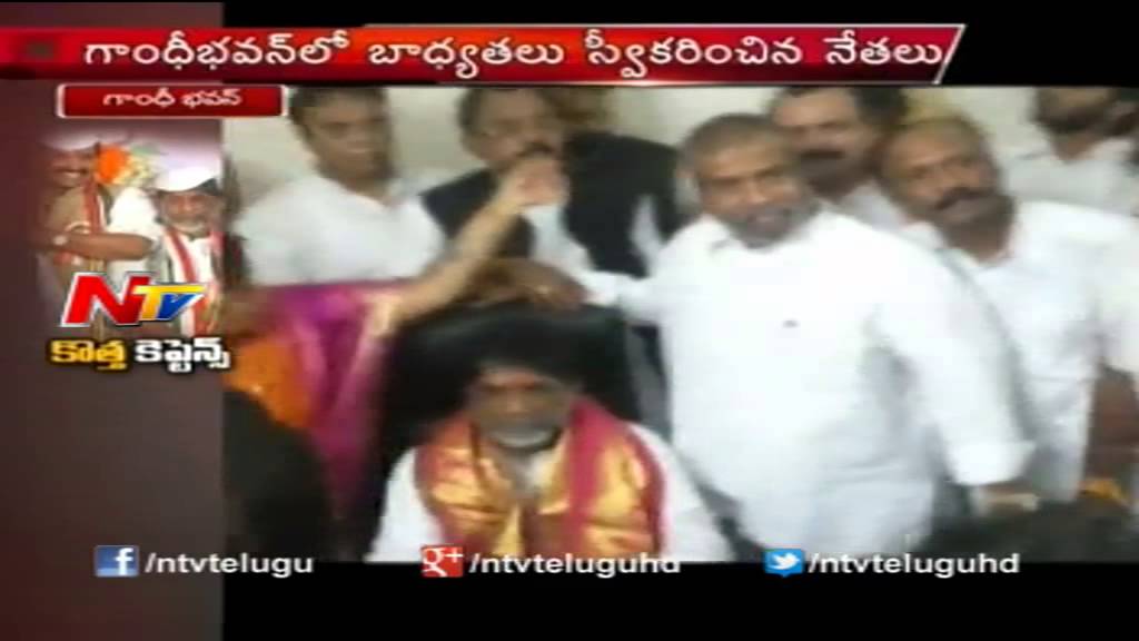 Uttam Kumar Reddy Takes Charge as T PCC Chief At Gandhi Bhavan