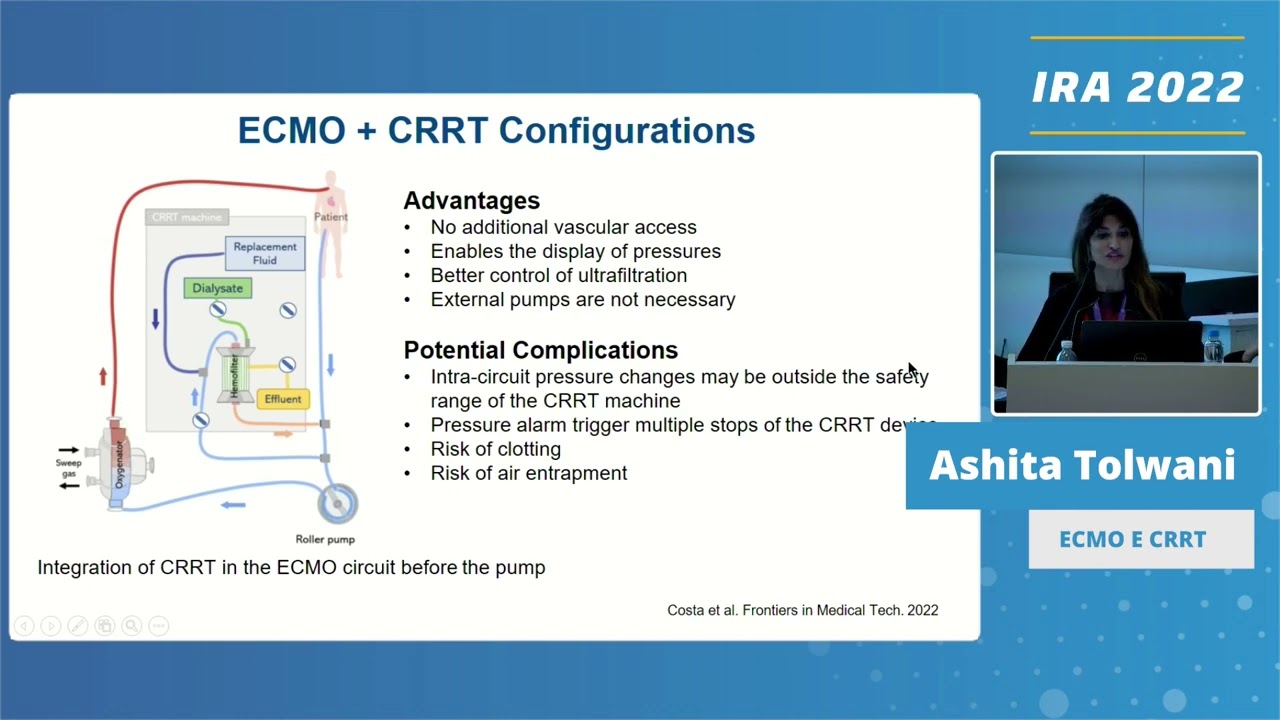ECMO e CRRT - Ashita Tolwani