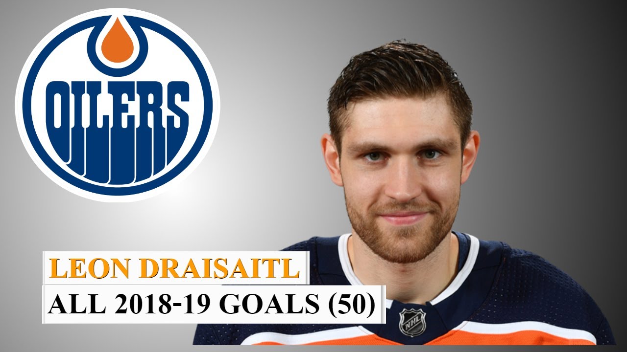 Leon Draisaitl (#29) All 50 Goals of the 2018-19 NHL Season