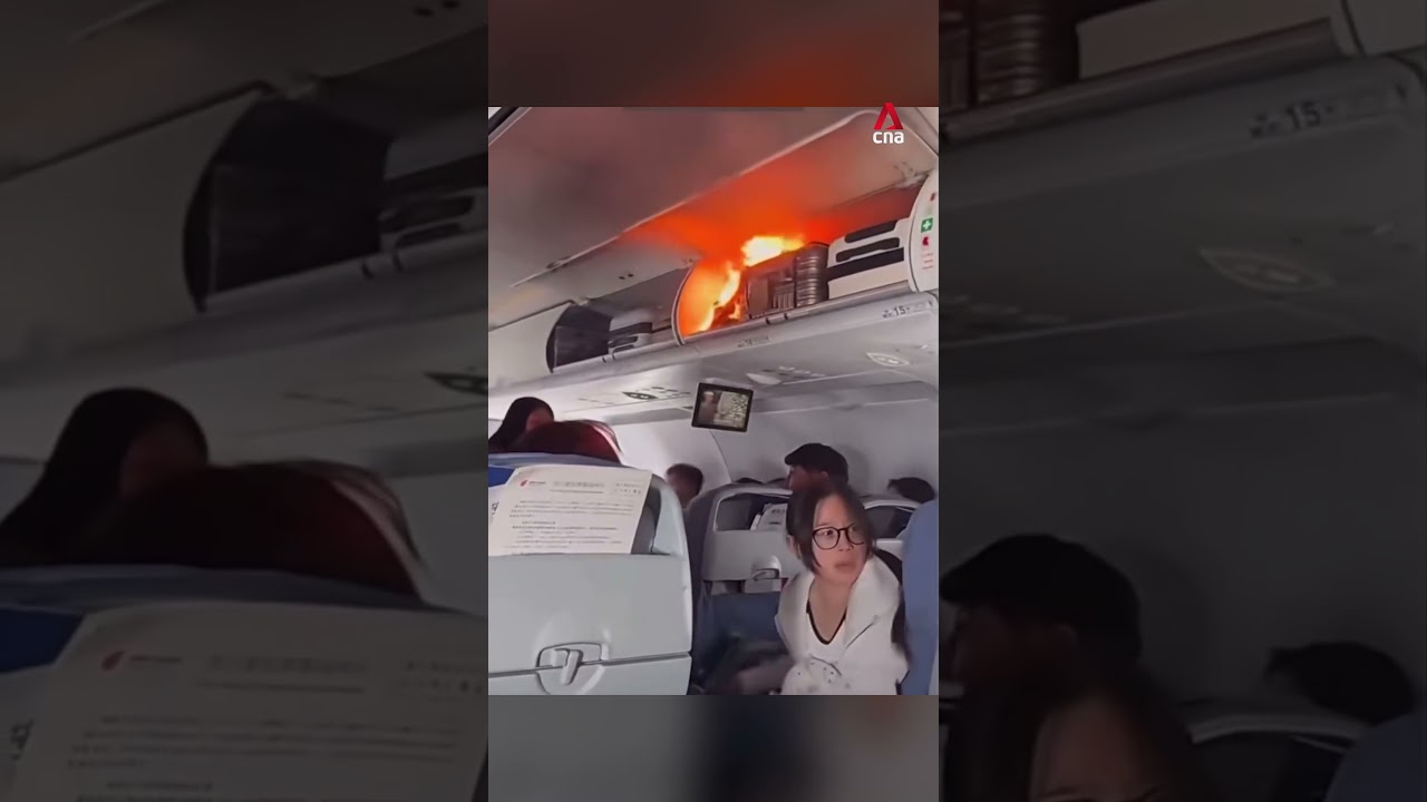 Air China flight diverts to Shanghai after battery fire in cabin