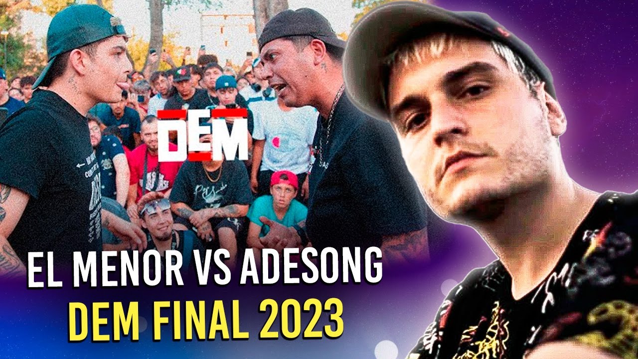 REACCIÓN a EL MENOR vs. ADESONG | PRIMERA RONDA | DEM FINAL 2023