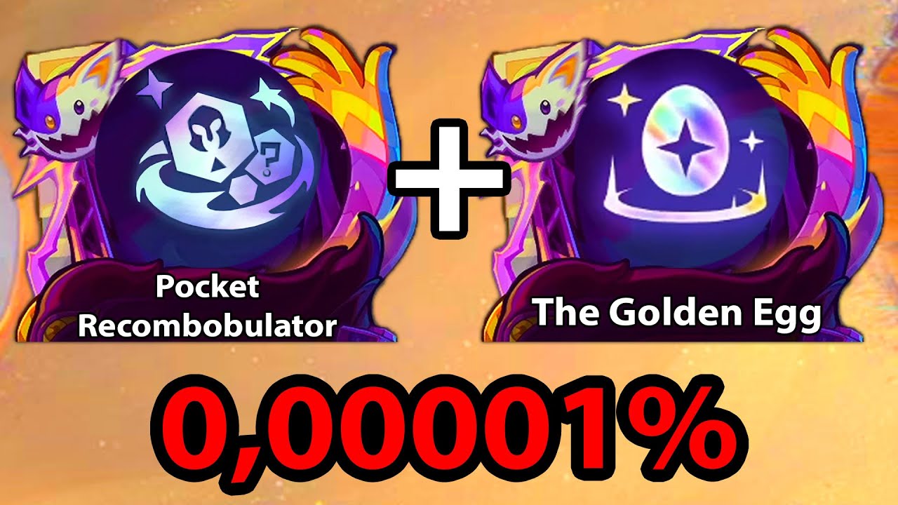0,00001% - Pocket Recombobulator + Golden Egg !??