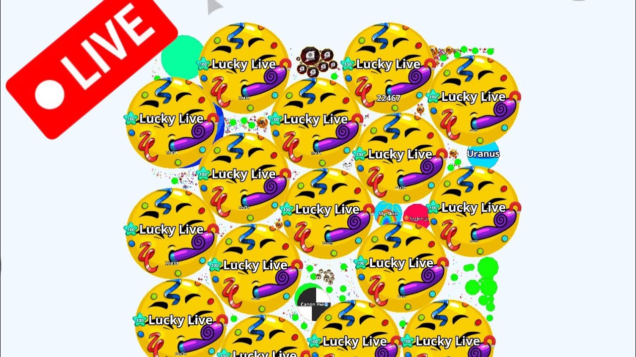 || AGARIO LIVE || EU REGIONS || LUCKY LIVE
