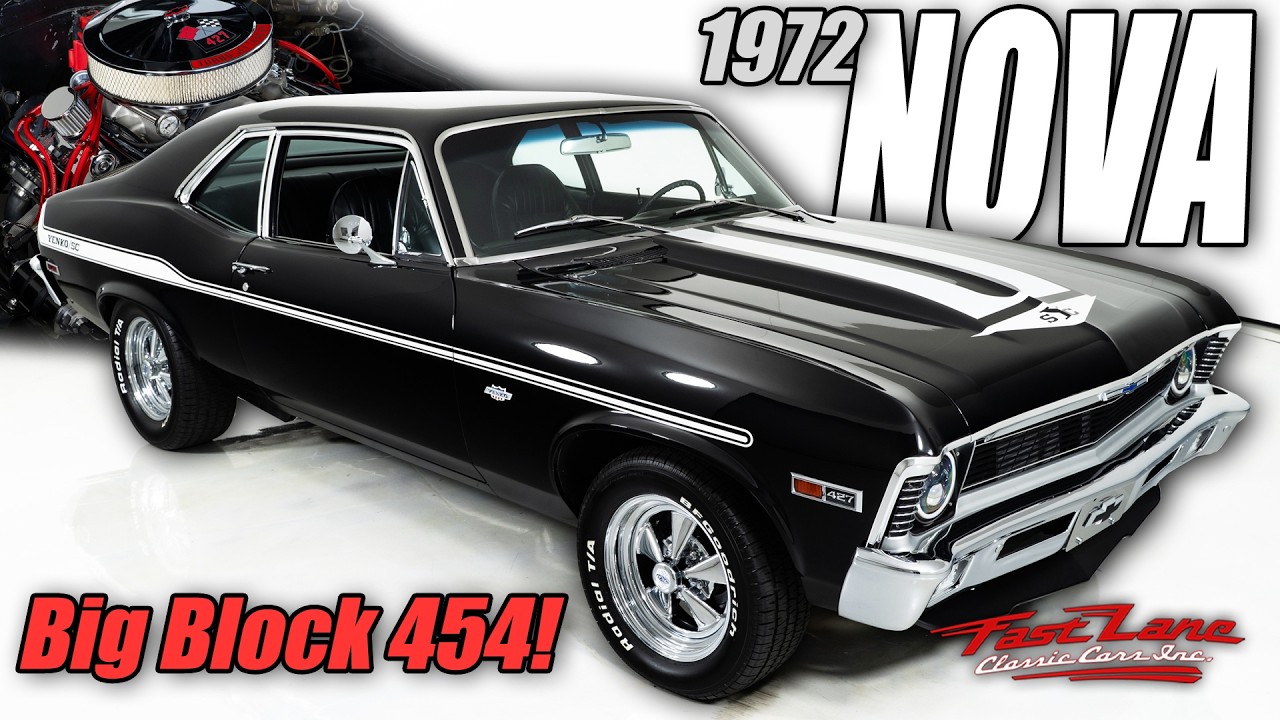 Big Block Yenko Clone! 1972 Chevy Nova - For Sale at Fast Lane Classic Cars!