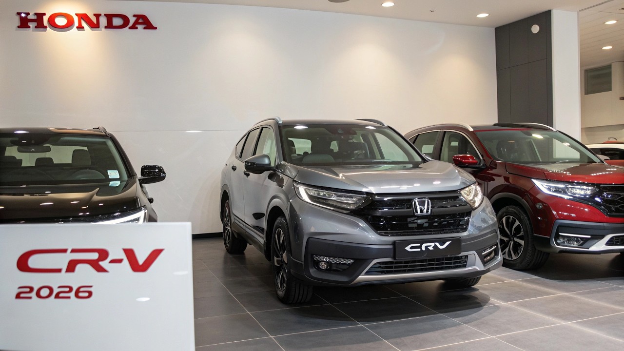 2026 Honda CR-V Hybrid Shock! ADAS, Panoramic Sunroof Aur Luxury Interior Ne Sabko Hila Diya