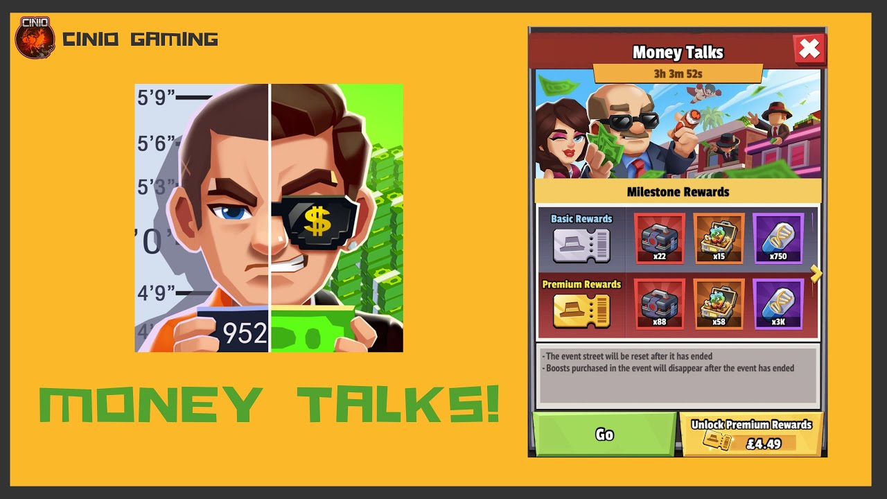 Idle Mafia - Money Talks Event (New | Revamped)