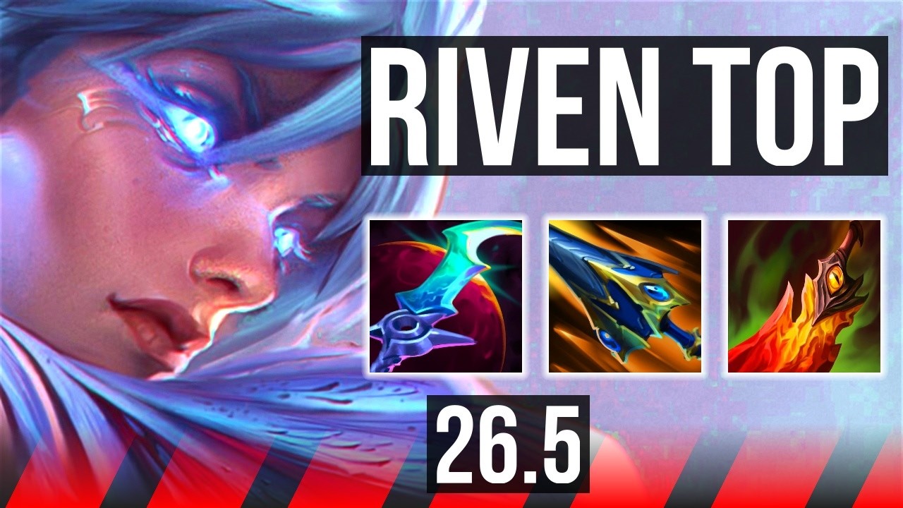 RIVEN vs ZAAHEN (TOP) | 51K damage | EUW Master | 26.5