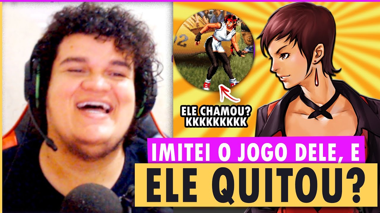 FIZ ELE QUITAR POR IMITAR O JOGO DELE??? KOF 2002 PLUS NA ROLETA!!!