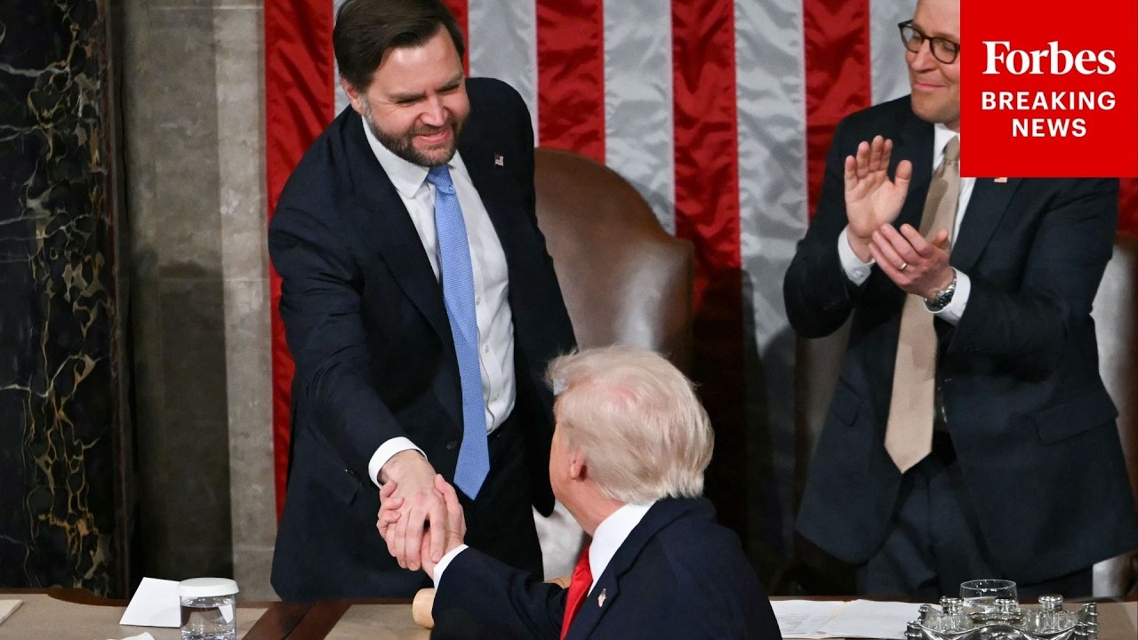 Trump Announces That JD Vance Will Lead The 'War On Fraud' During State Of The Union Address