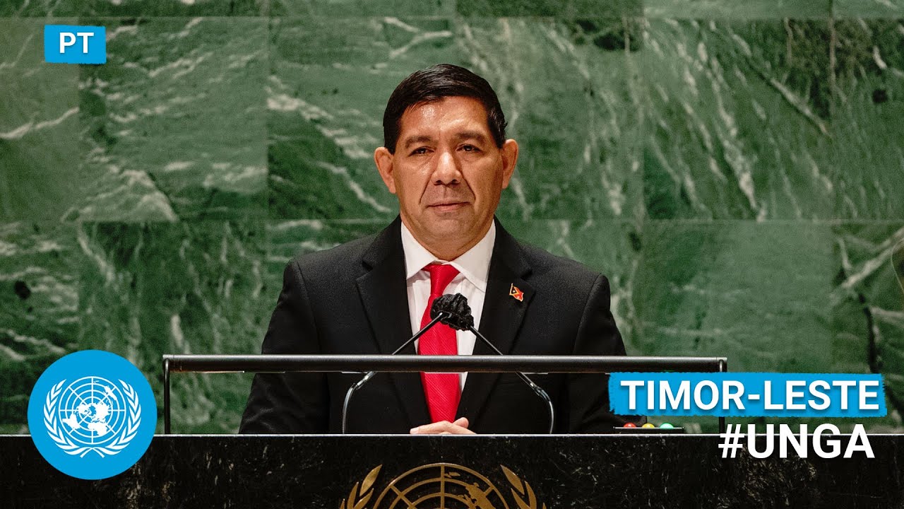 (Português) 🇹🇱 Timor-Leste - Chair Addresses United Nations General Debate, 76th Session | #UNGA