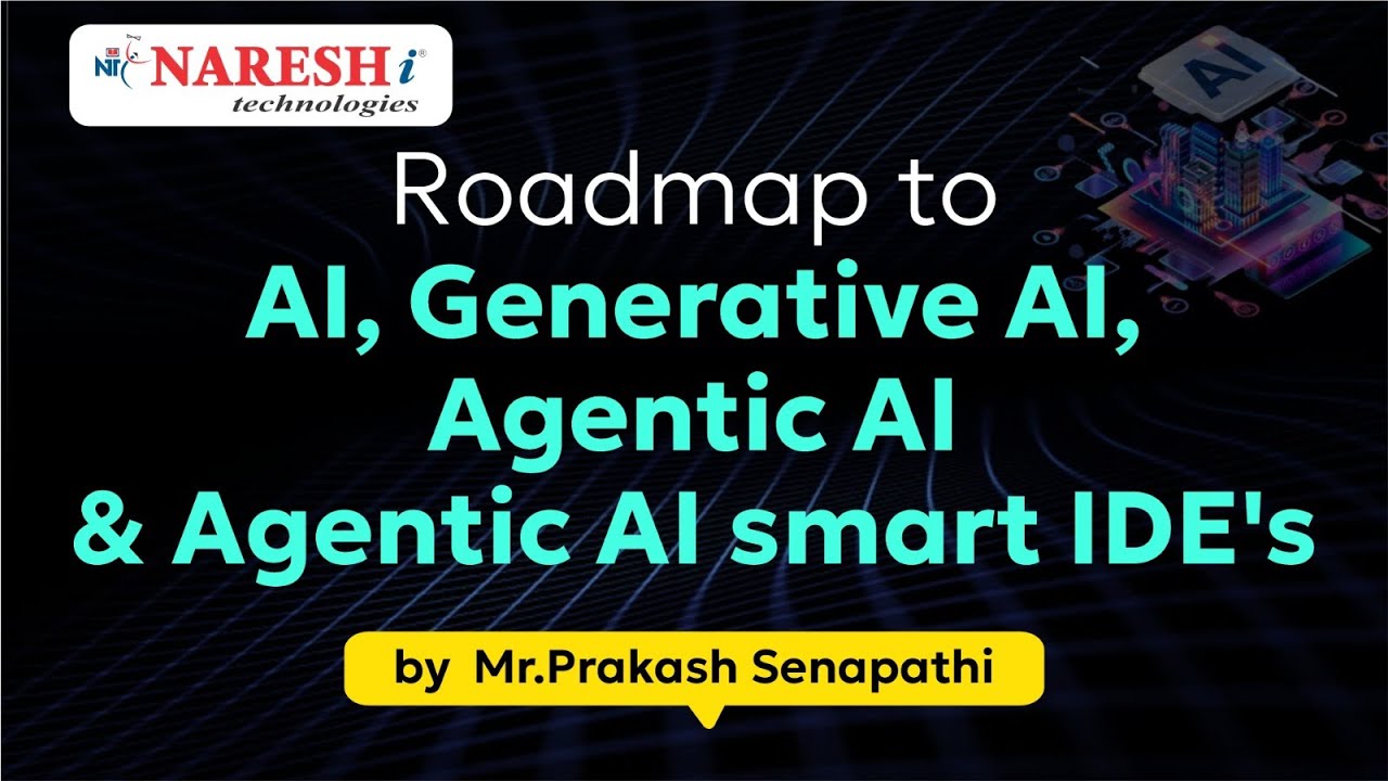 Roadmap to AI |  Generative AI |  Agentic AI & Agentic AI smart IDE's