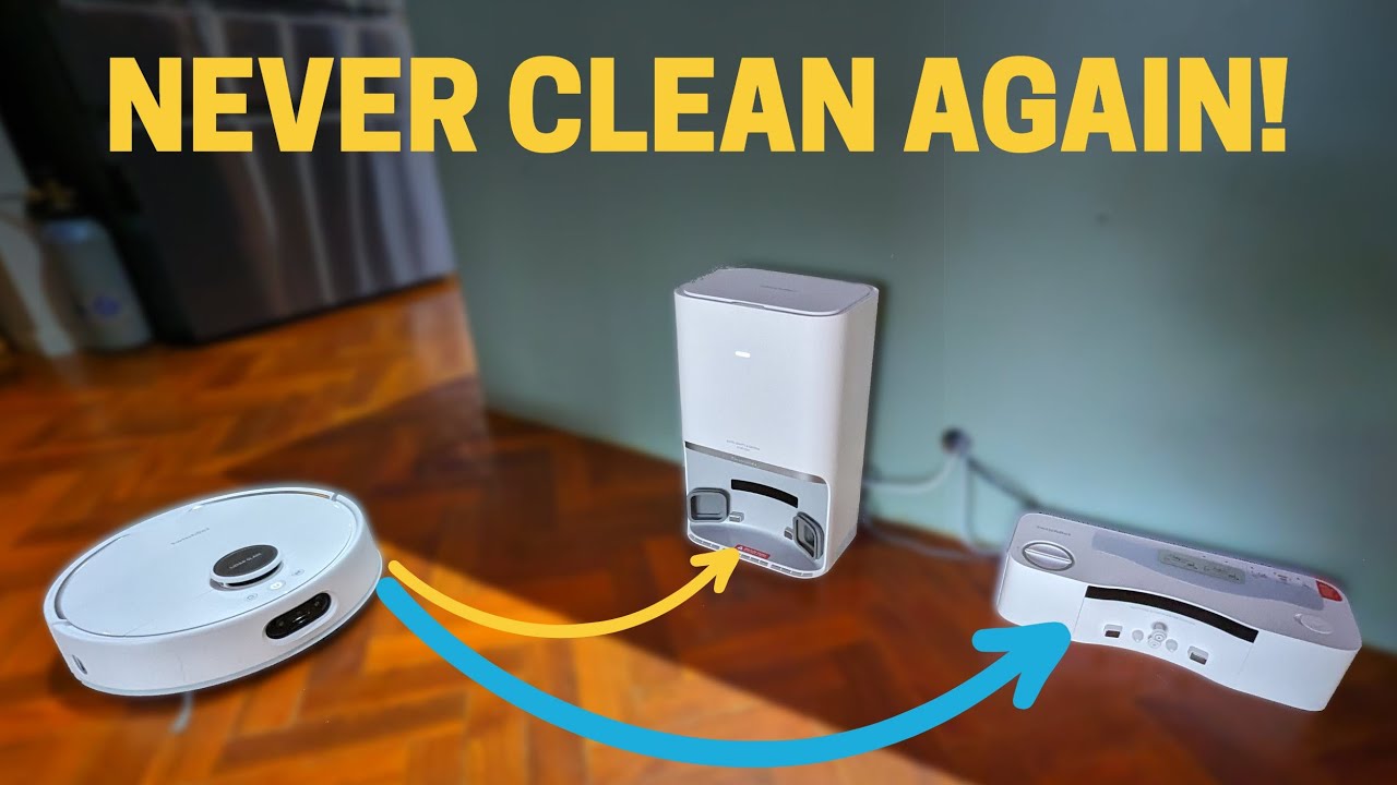 SwitchBot S10 - 100% automated floor cleaning? #homeautomation #robot