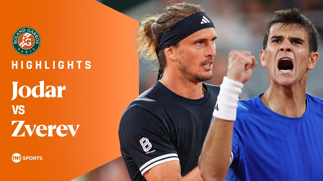 Rafael Jodar vs Alexander Zverev | Quarter-Final | Roland Garros 2026 Extended Highlights 🇫🇷