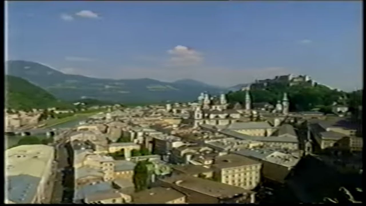 1990s Salzburg | Sazlburg | Baroque architecture| Austria | 1990