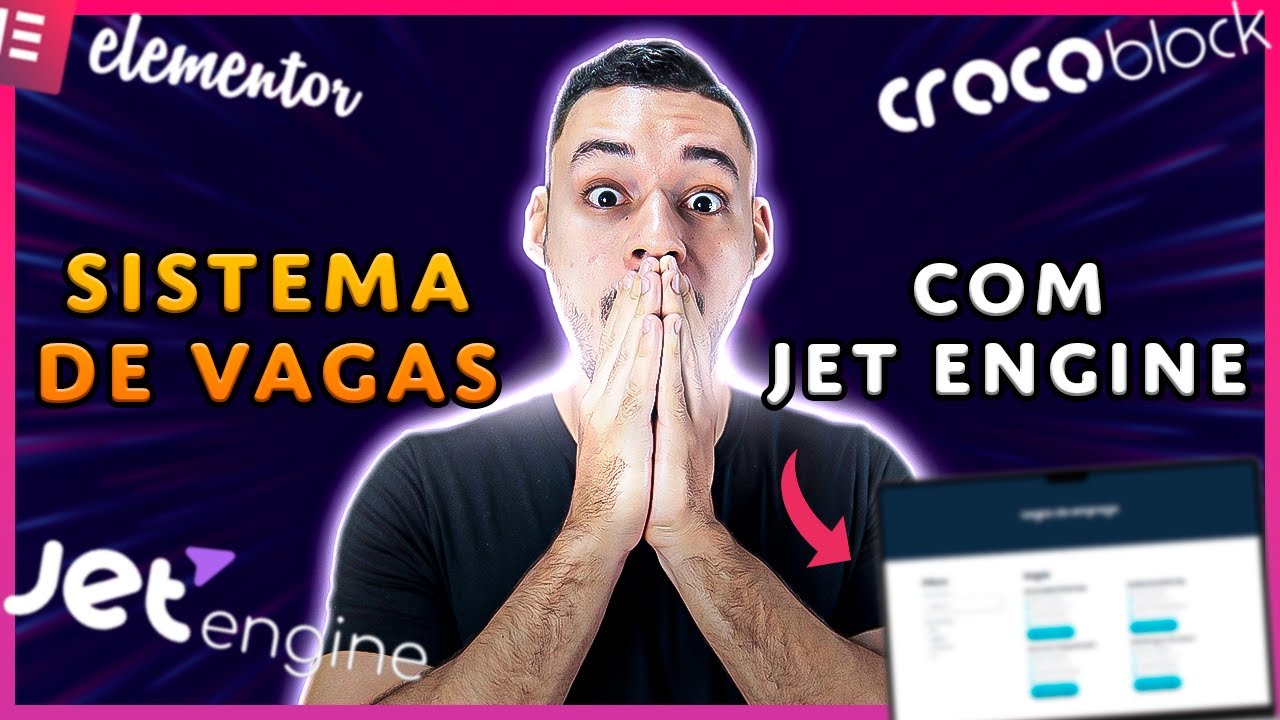 Como Criar um SISTEMA DE CADASTRO DE VAGAS Com JET ENGINE (CROCOBLOCK)