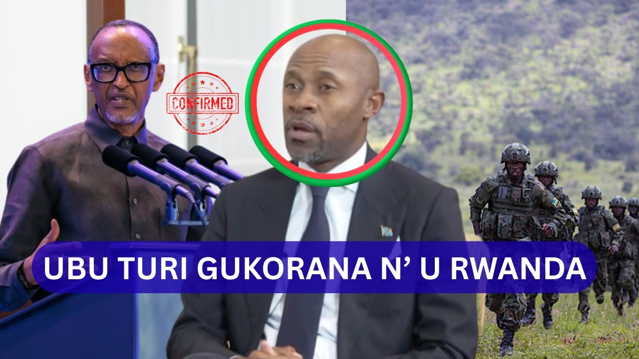 MUYAYA ATANGAJE KO UBU RDC  BAKORANA N'U RWANDA UMUNYAMAKURIU ARATUNGURWA