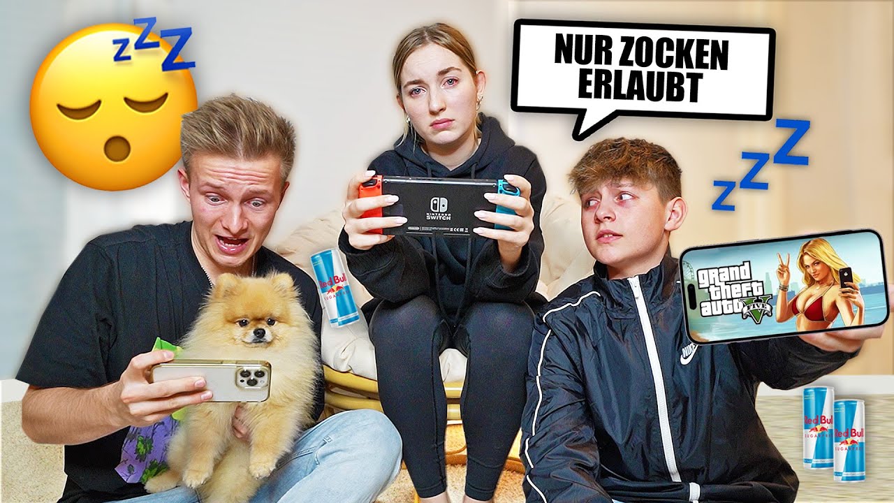 Wer länger zocken kann, gewinnt 🤯🎮 (1000€ Challenge mit Ash & Chrissi)