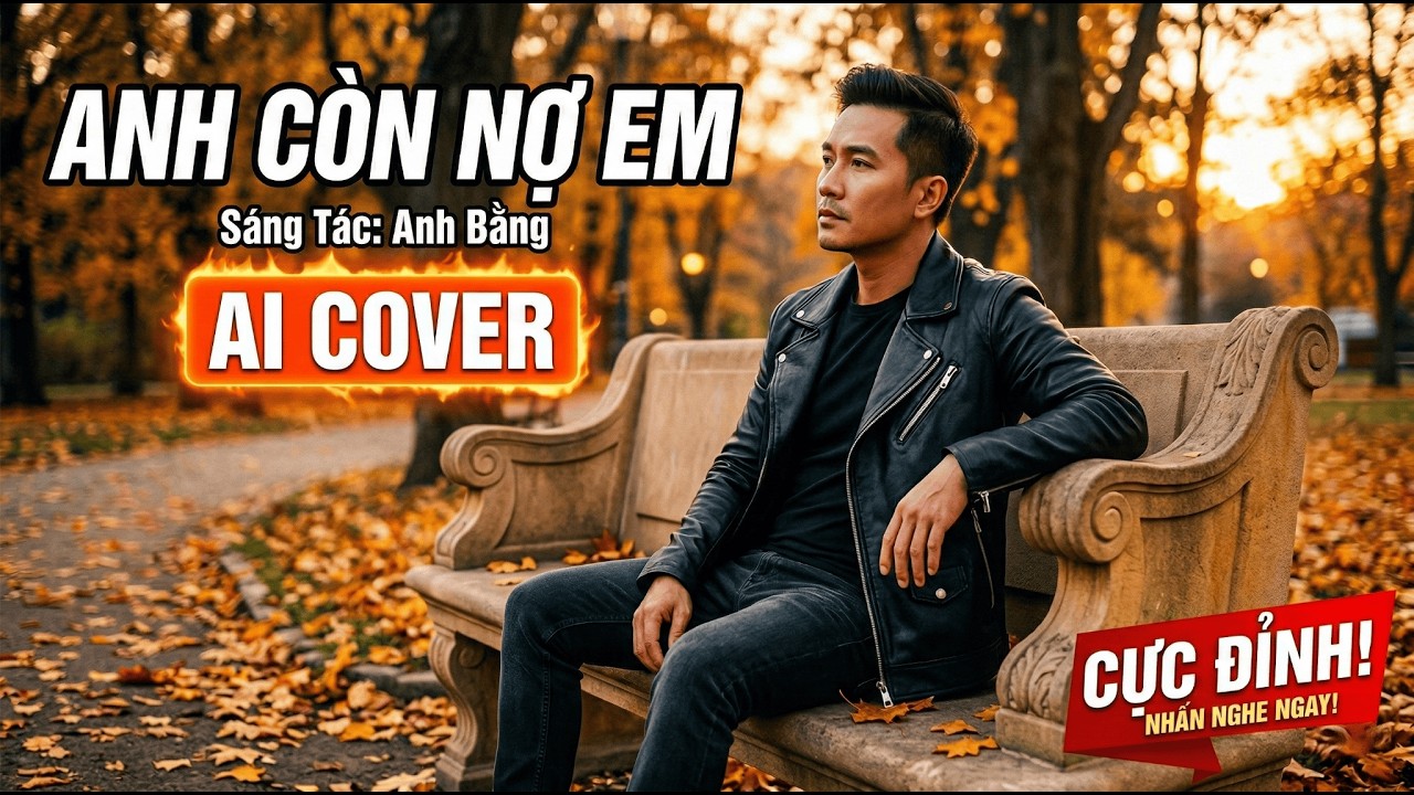 SIÊU PHẨM!!! - ANH CÒN NỢ EM(Anh Bằng) - AI Cover QUÁ ĐỈNH CAO! #TRAMNHACKYUC-R