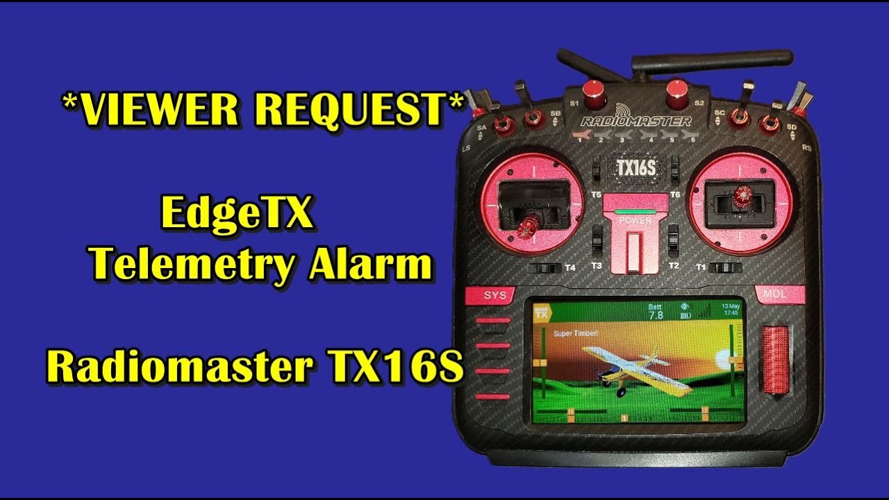 Viewer Request: EdgeTX Telemetry Alarm Custom Sound