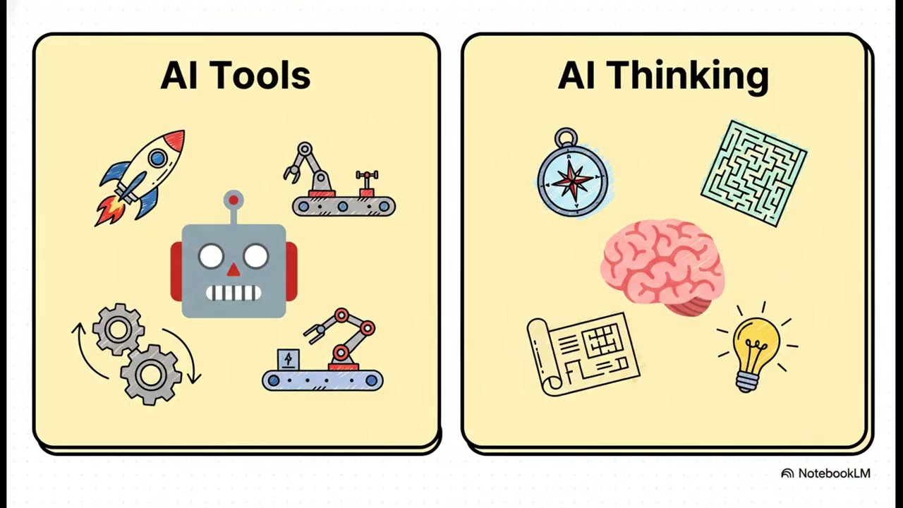AI Tools vs AI Thinking (2026) — Why Most Marketers Will Lose