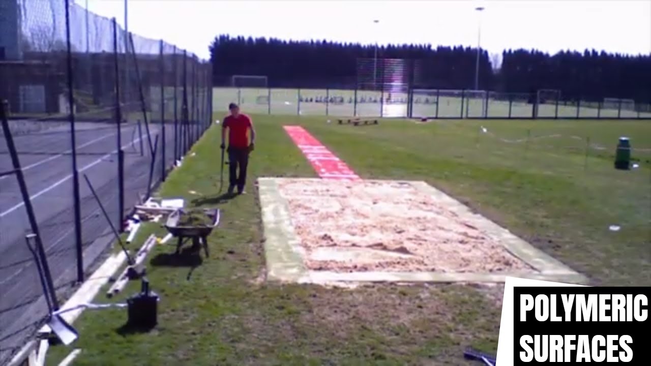 Long Jump Pit Installation in Chorley, Lancashire | Long Jump Pit Construction UK