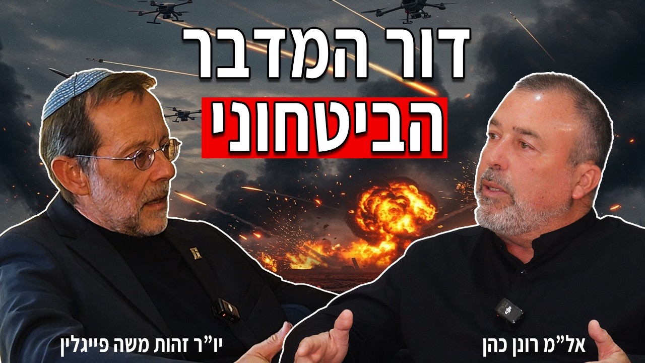 הפער בין המציאות הביטחונית לתפיסת הביטחון של מדינת ישראל | משה פייגלין ואל