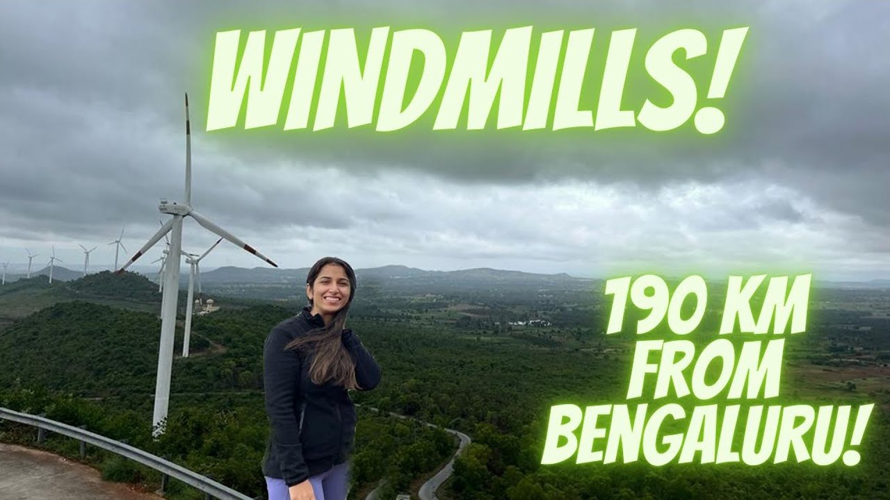WINDMILLS EVERYWHERE | Mavanuru Malleshwara Temple | Places near Bengaluru | Kawasaki Versys 1000