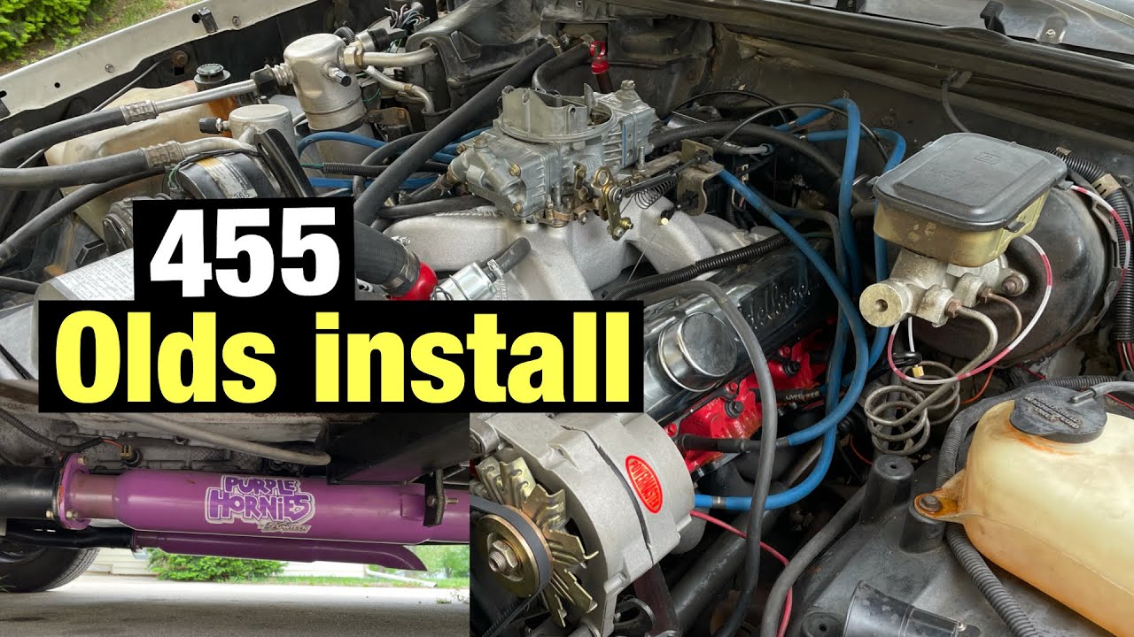 455 Olds Install