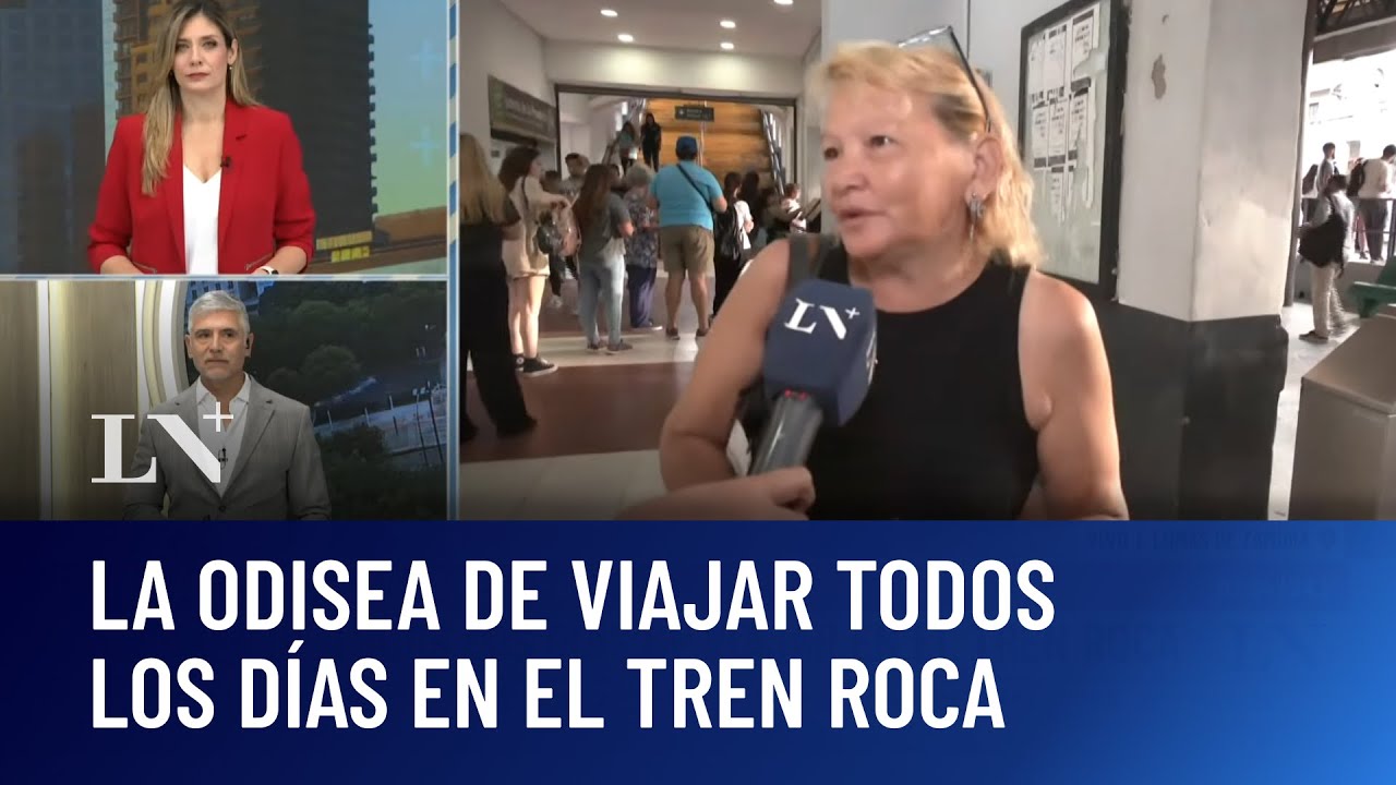 La odisea de todos los días de viajar en el tren Roca; las vacaciones no dan respiro
