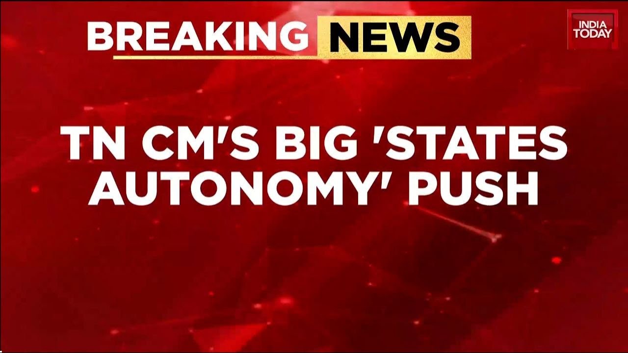 Tamil Nadu CM Pushes For State Autonomy And Constitutional Amendment For Self-Governance