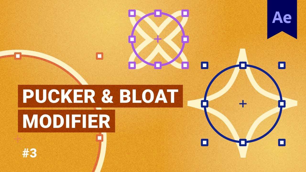Pucker & Bloat shape modifier [After Effects] 3/9