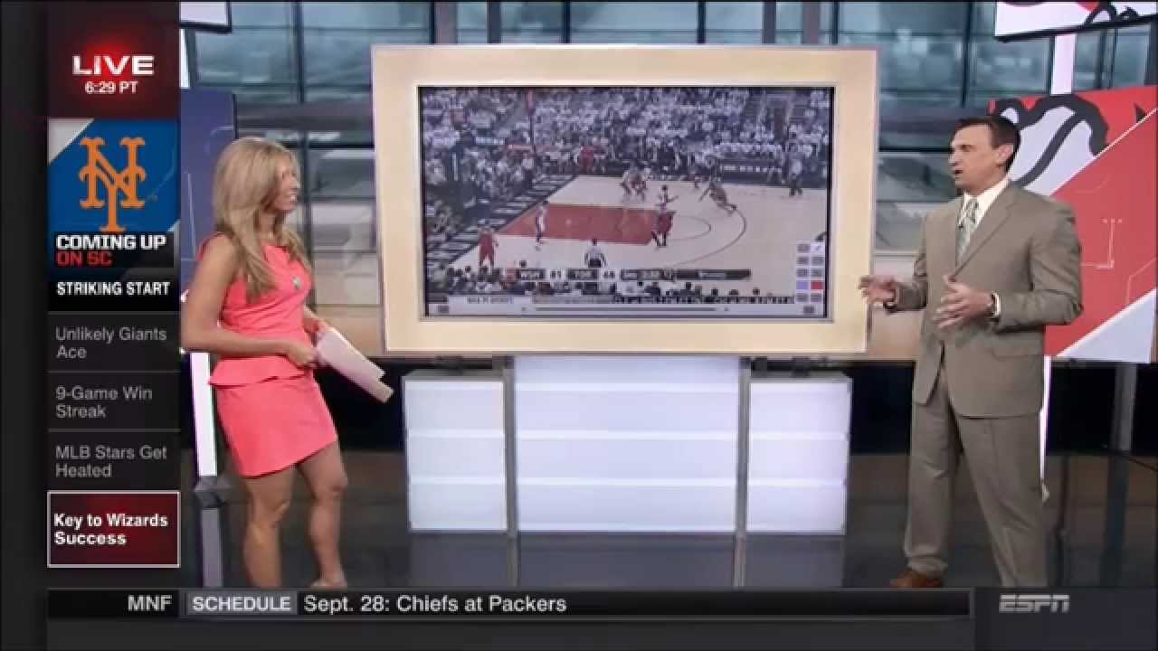 Stunning Long Legs of Sara Walsh | ESPN