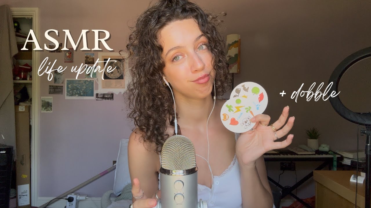 ASMR Life Update Rambles and Playing Dobble