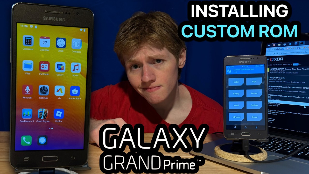 Installing Android 11 on the Samsung Galaxy Grand Prime (Custom ROM)