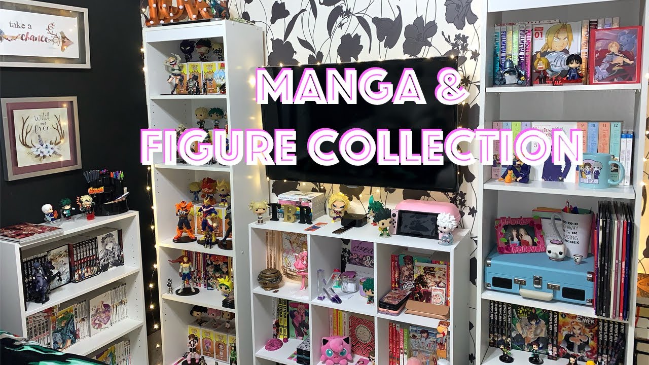 Manga and Figure Collection 2021 || 250+ Volumes