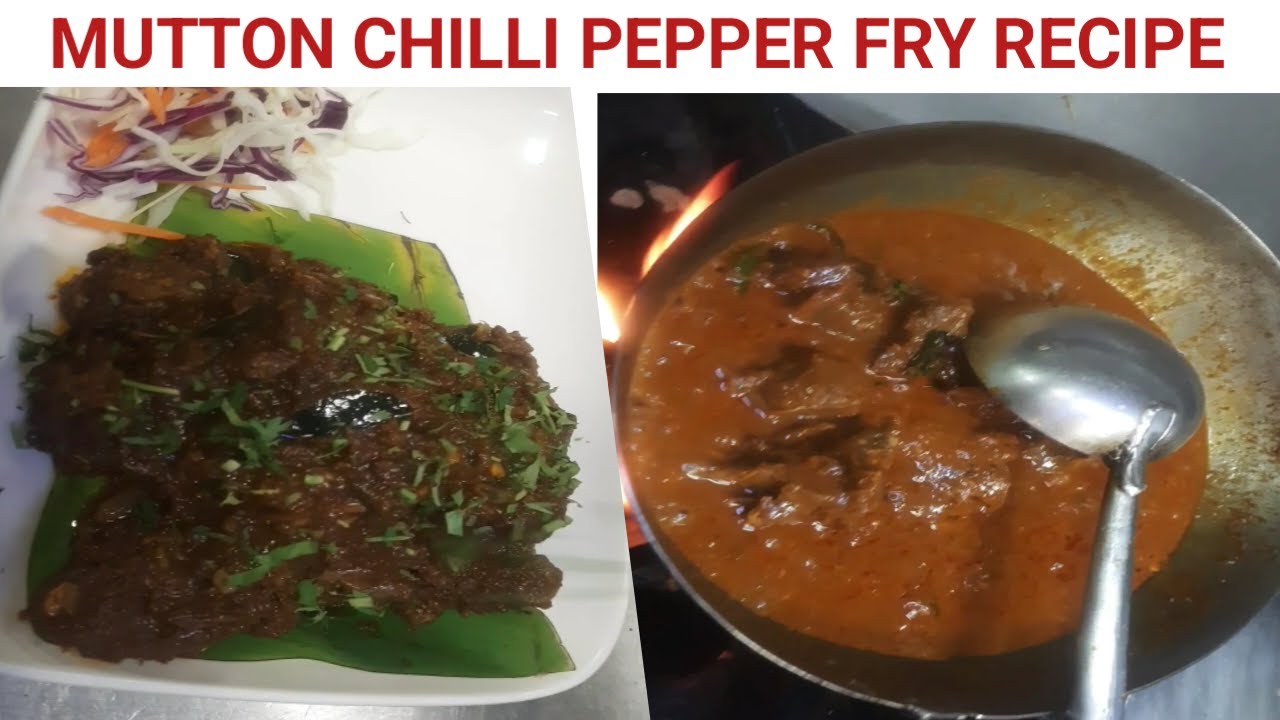 Mutton chilli pepper fry ki recipe, मटन चिल्ली  pepper fry ,chef gkb,